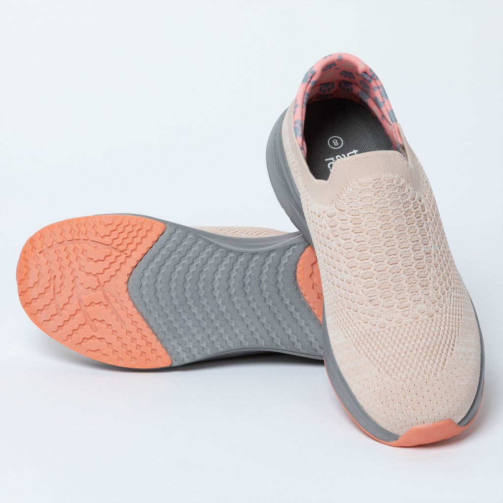 Paw Slide-in Walking Shoes with Cushioned Heel Support