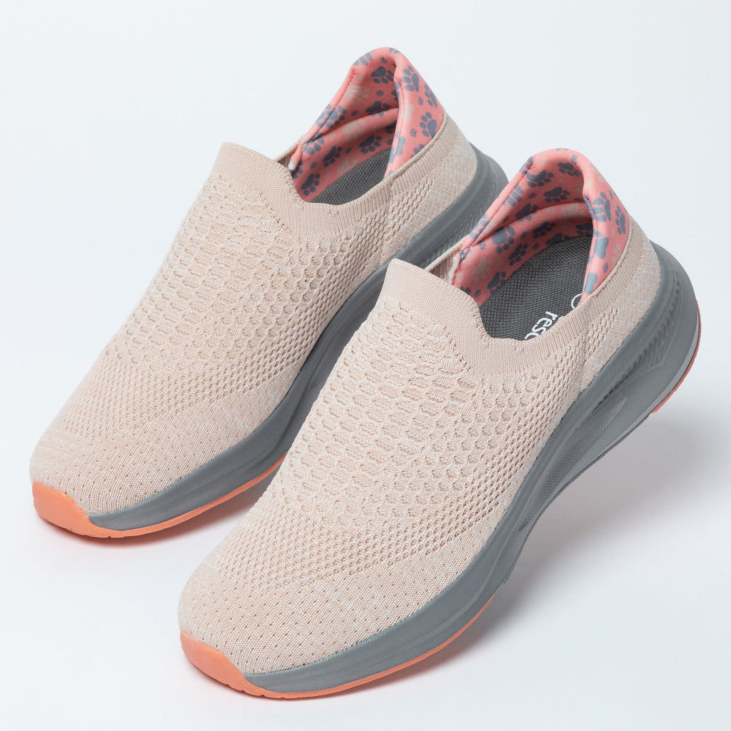 Paw Slide-in Walking Shoes with Cushioned Heel Support