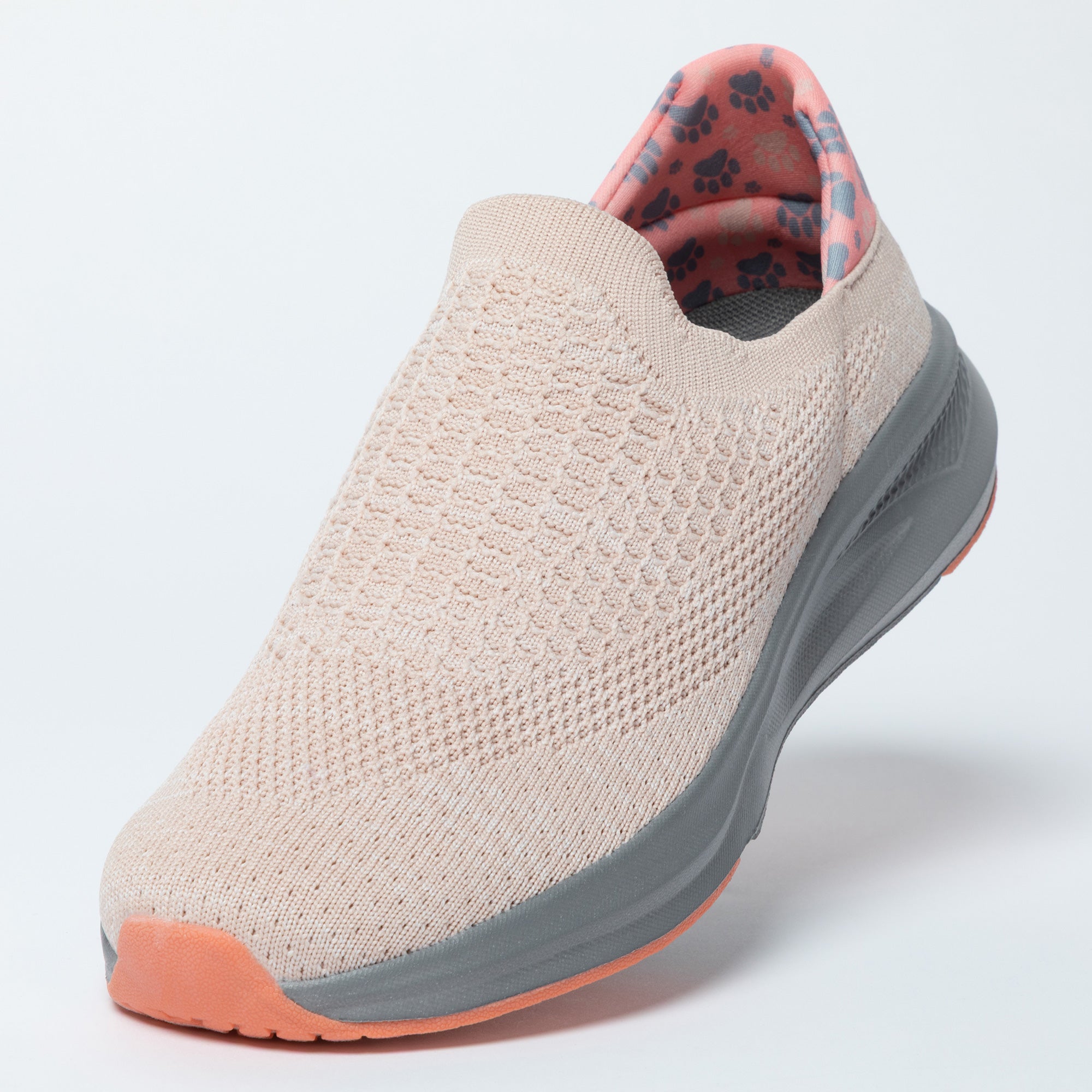 Paw Slide-in Walking Shoes with Cushioned Heel Support