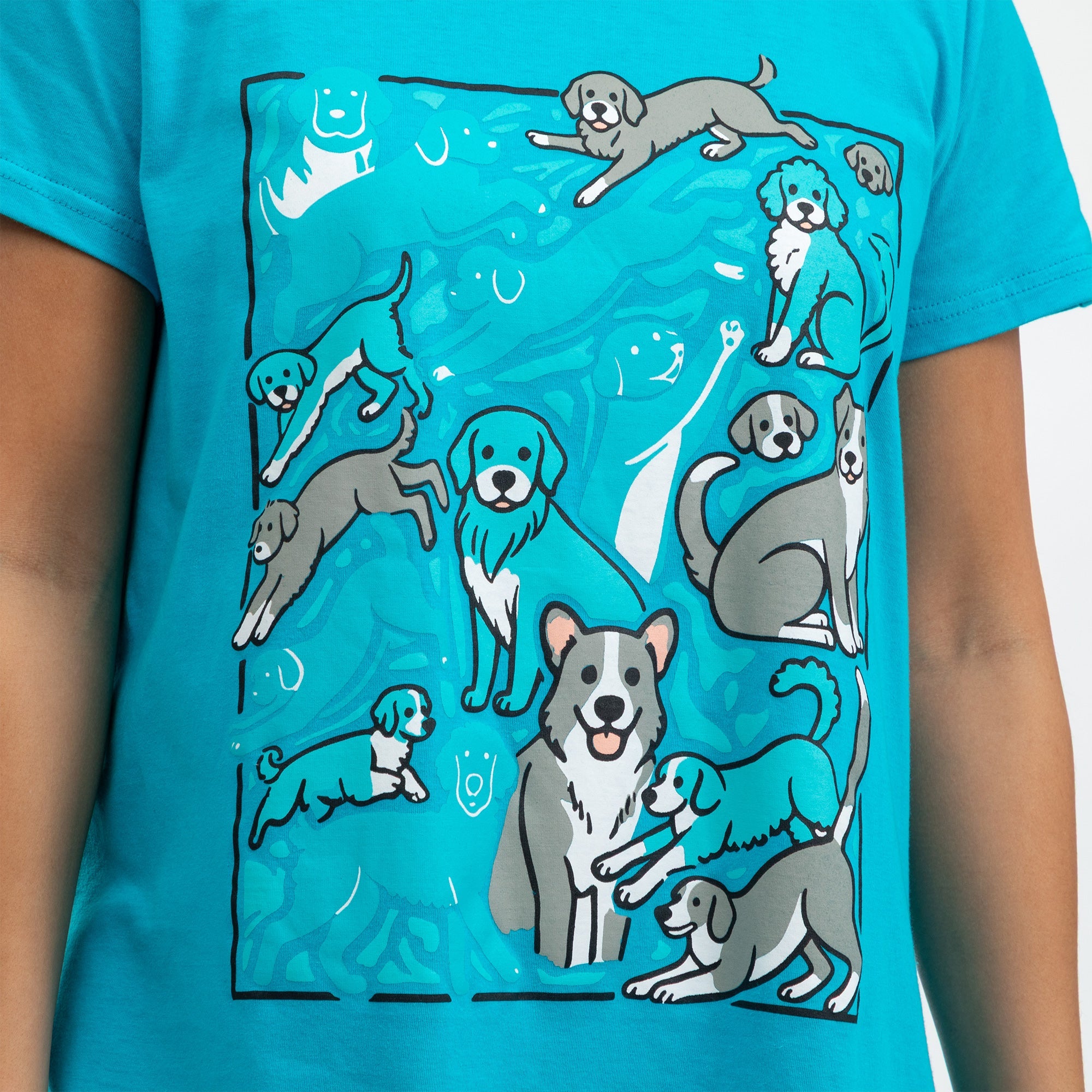 Pet Dreams 100% Cotton Short Sleeve Nightgown