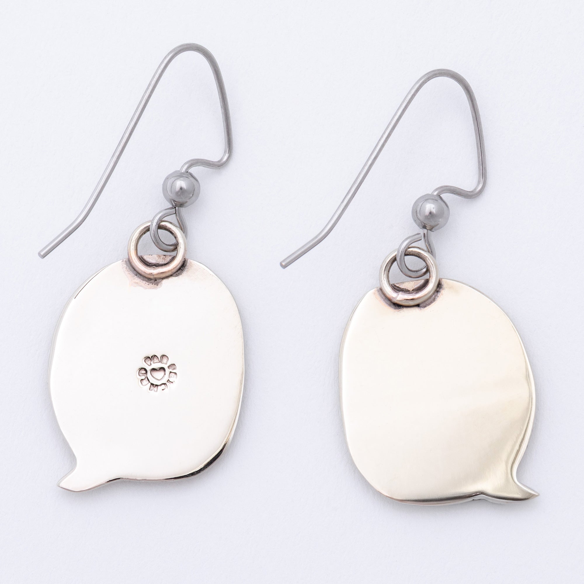 Text Bubble Pet Fair Trade Dangle Earrings