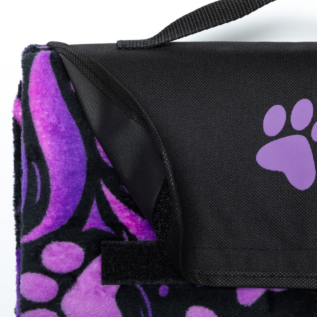 Paws Outdoor Blanket with Waterproof Backing & Handle