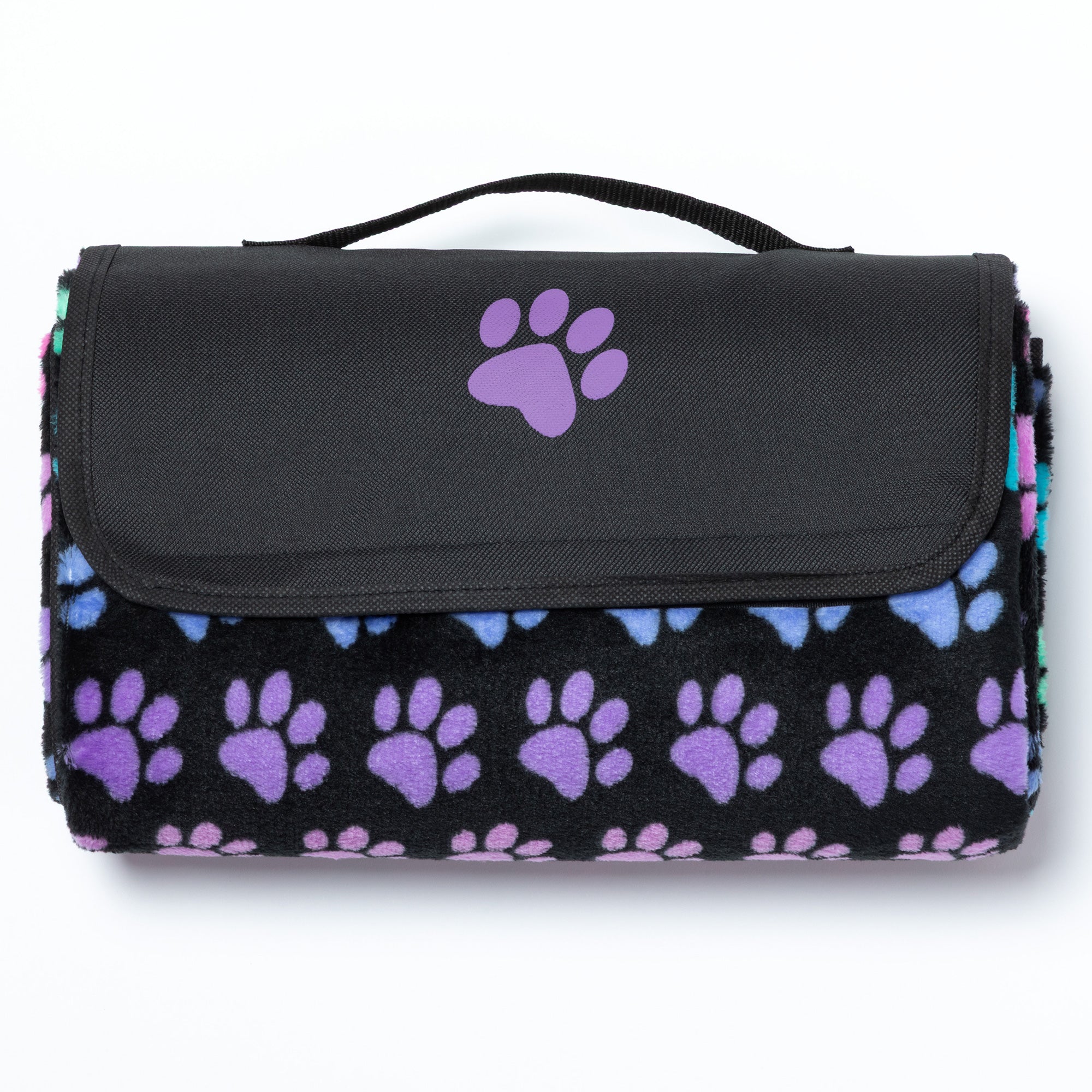 Paws Outdoor Blanket with Waterproof Backing & Handle