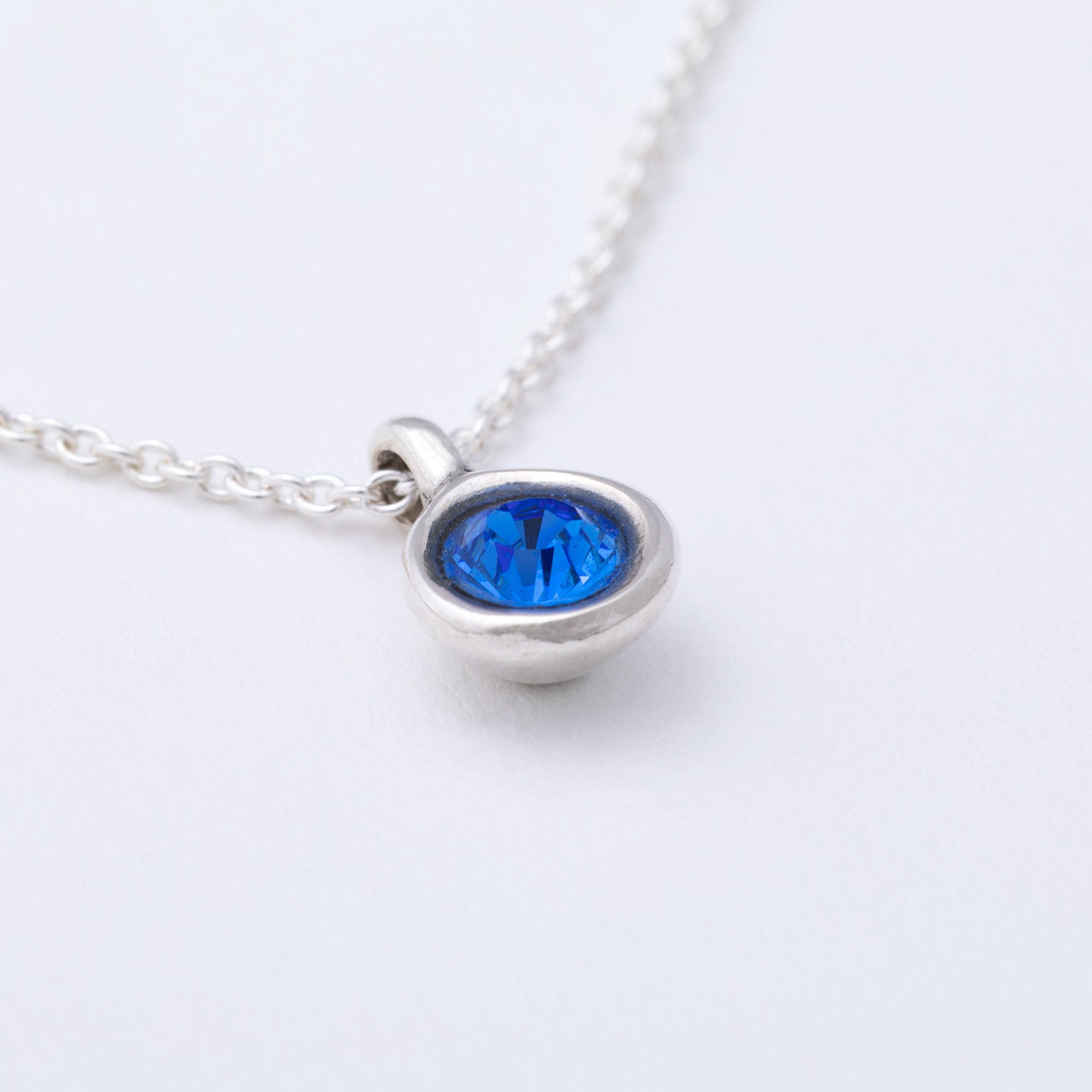Message in a Bottle Birthstone Necklace Gift