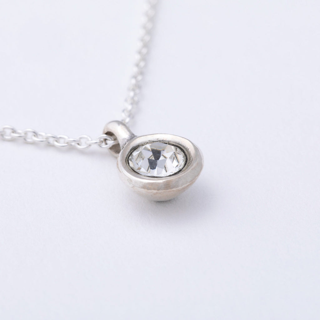 Message in a Bottle Birthstone Necklace Gift