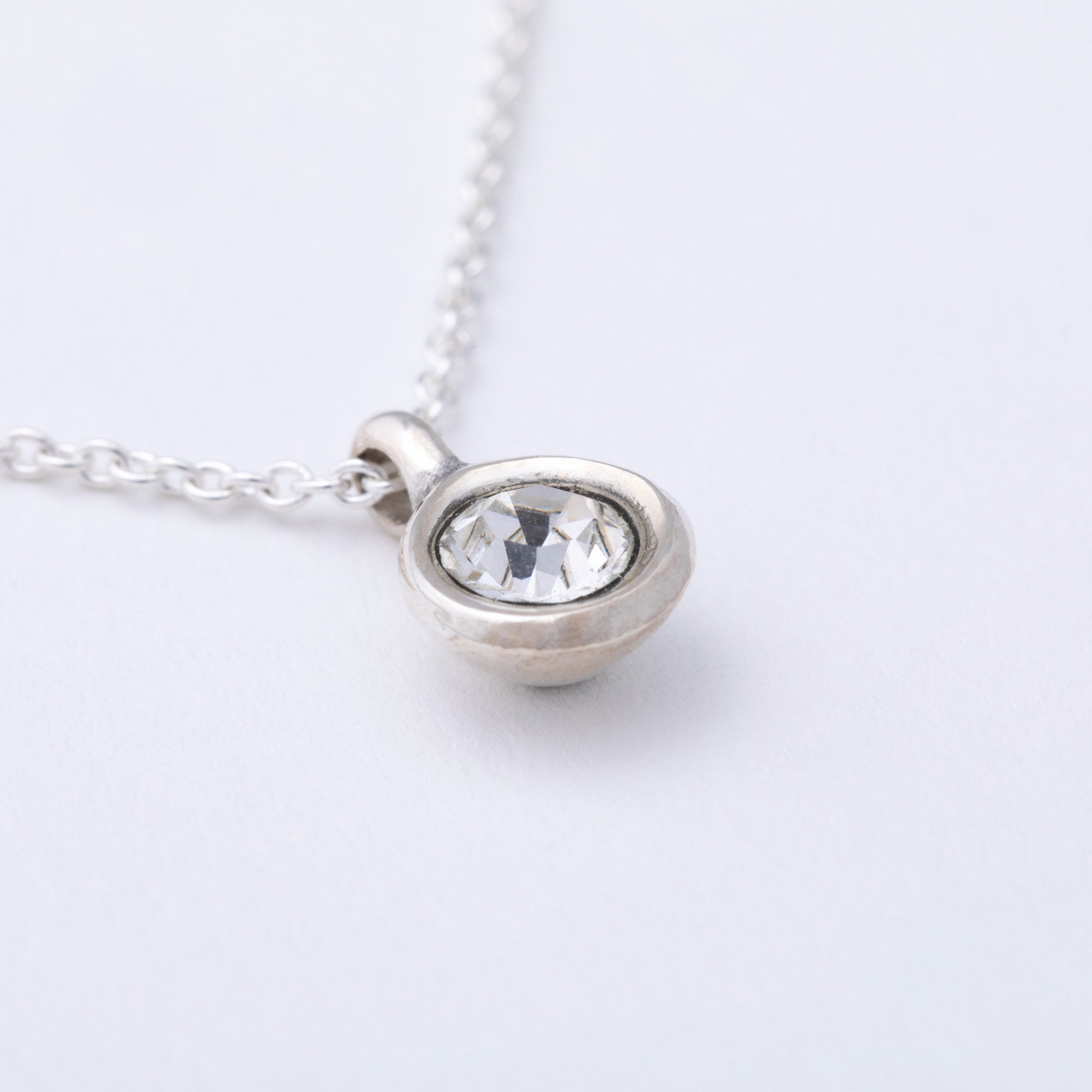 Message in a Bottle Birthstone Necklace Gift