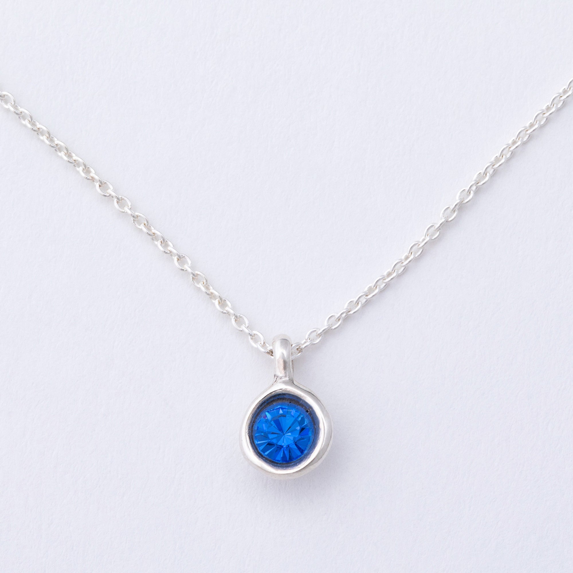 Message in a Bottle Birthstone Necklace Gift