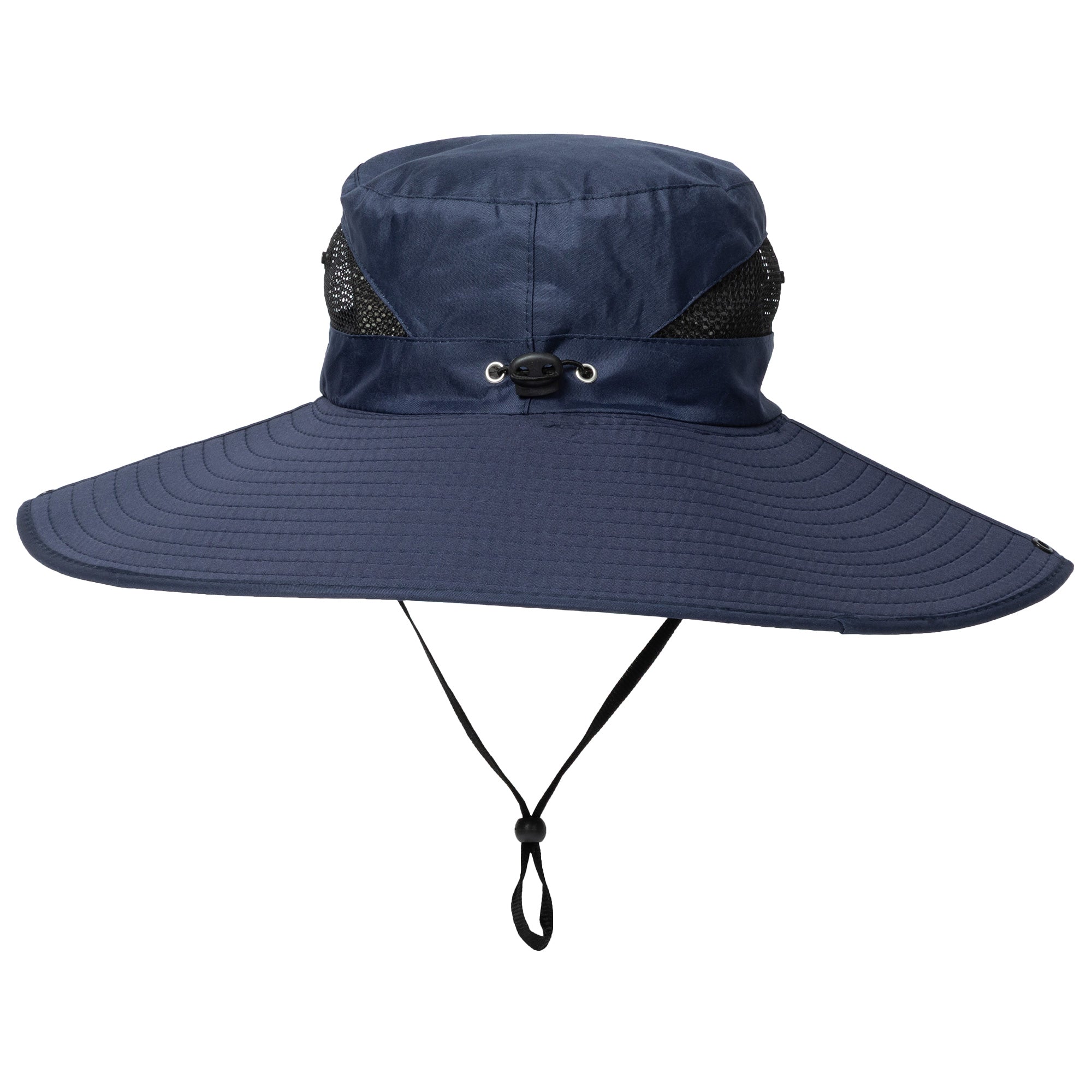 Adjustable UPF 50+ Wide Brim Paw Print Sun Hat
