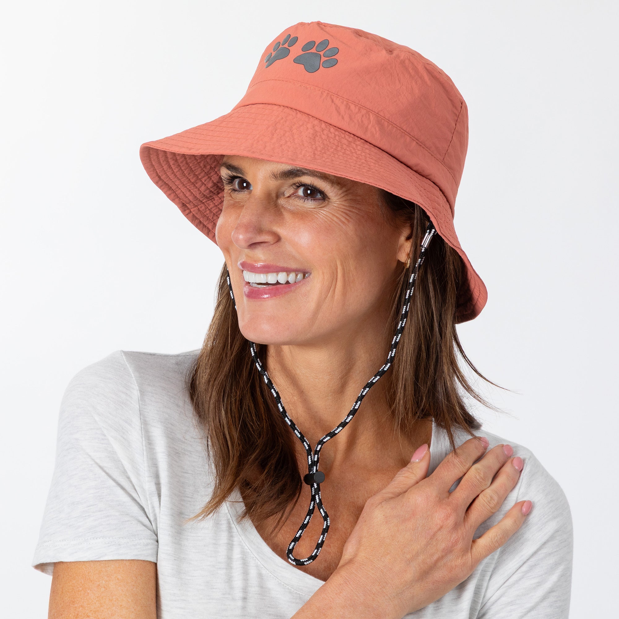 Paw Print Foldable Quick Dry Waterproof UPF 50+ Bucket Hat