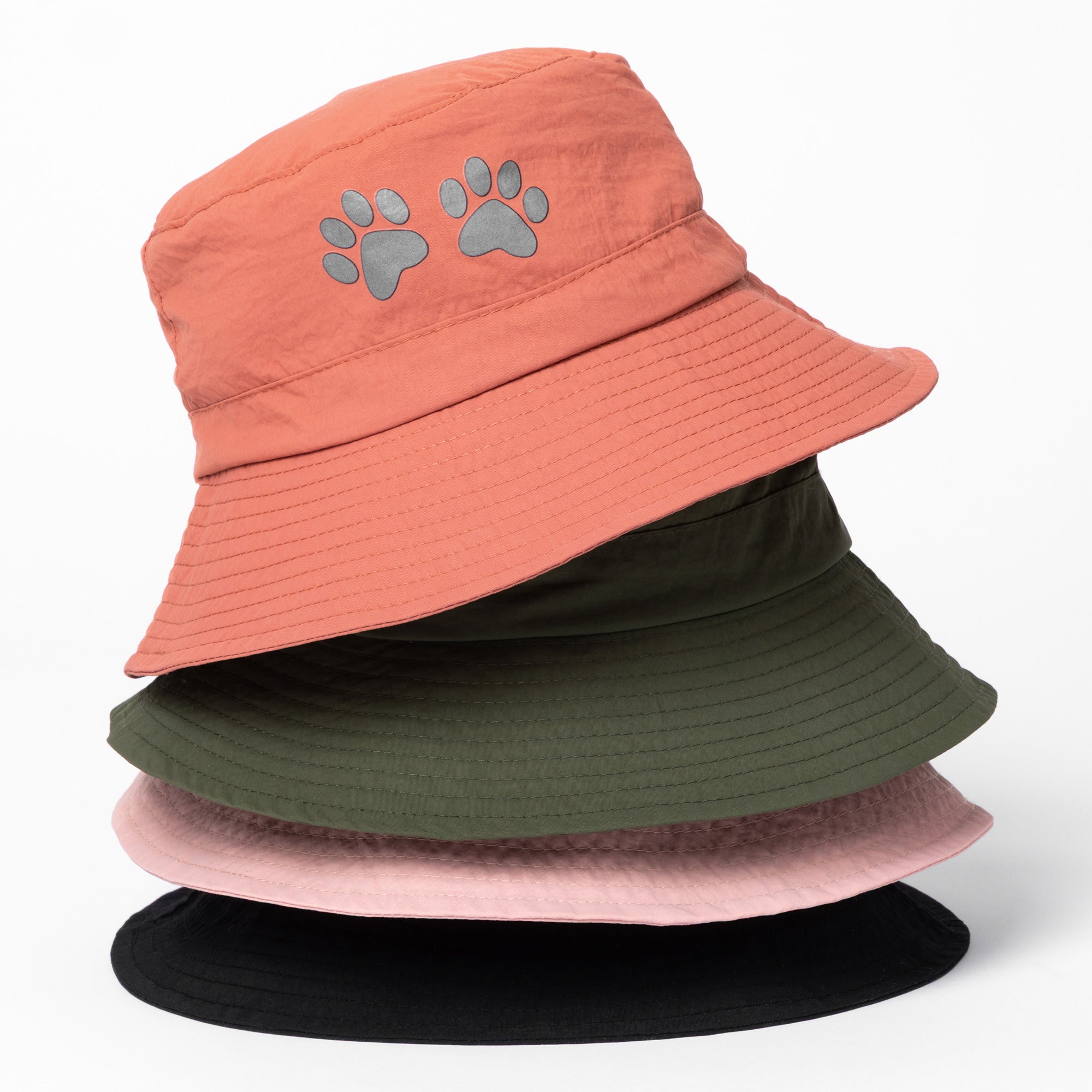 Paw Print Foldable Quick Dry Waterproof UPF 50+ Bucket Hat