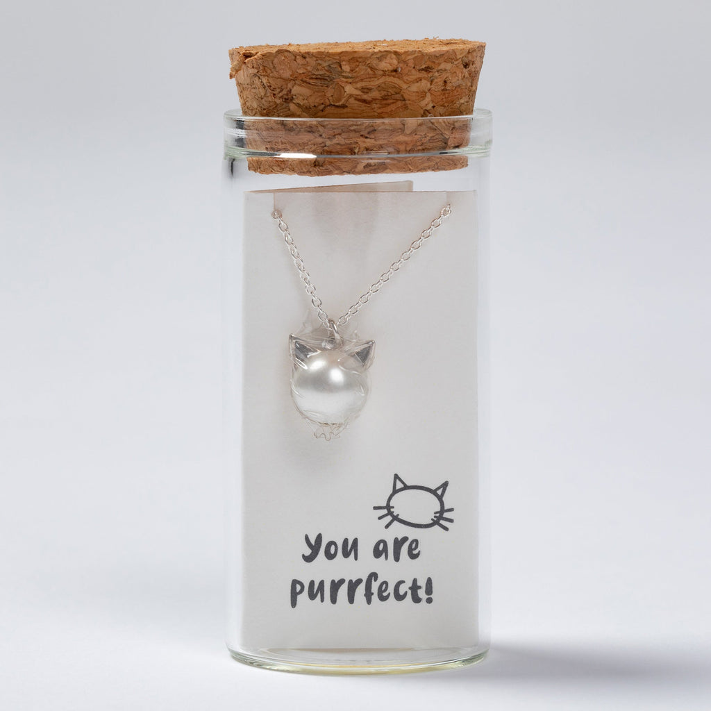 Message in a Bottle Pet Lover Sterling Necklace Gift