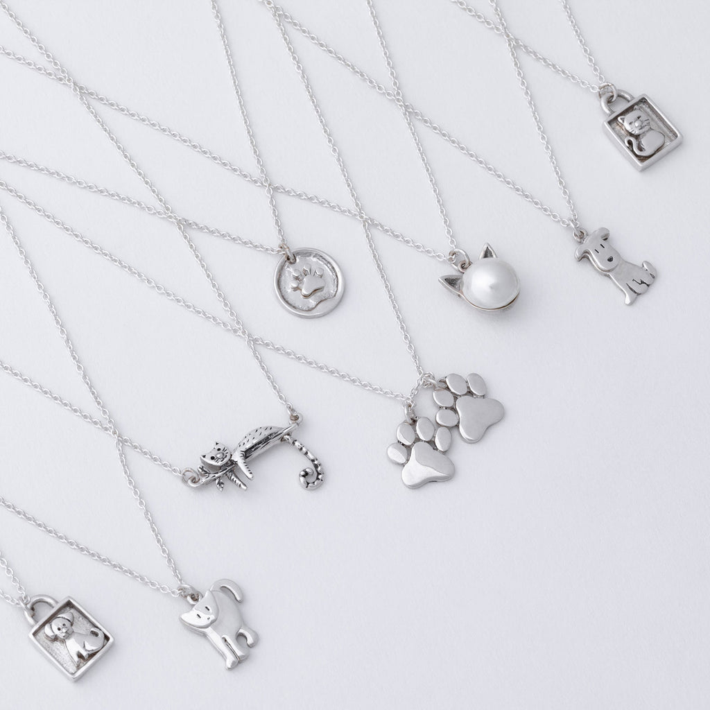 Message in a Bottle Pet Lover Sterling Necklace Gift