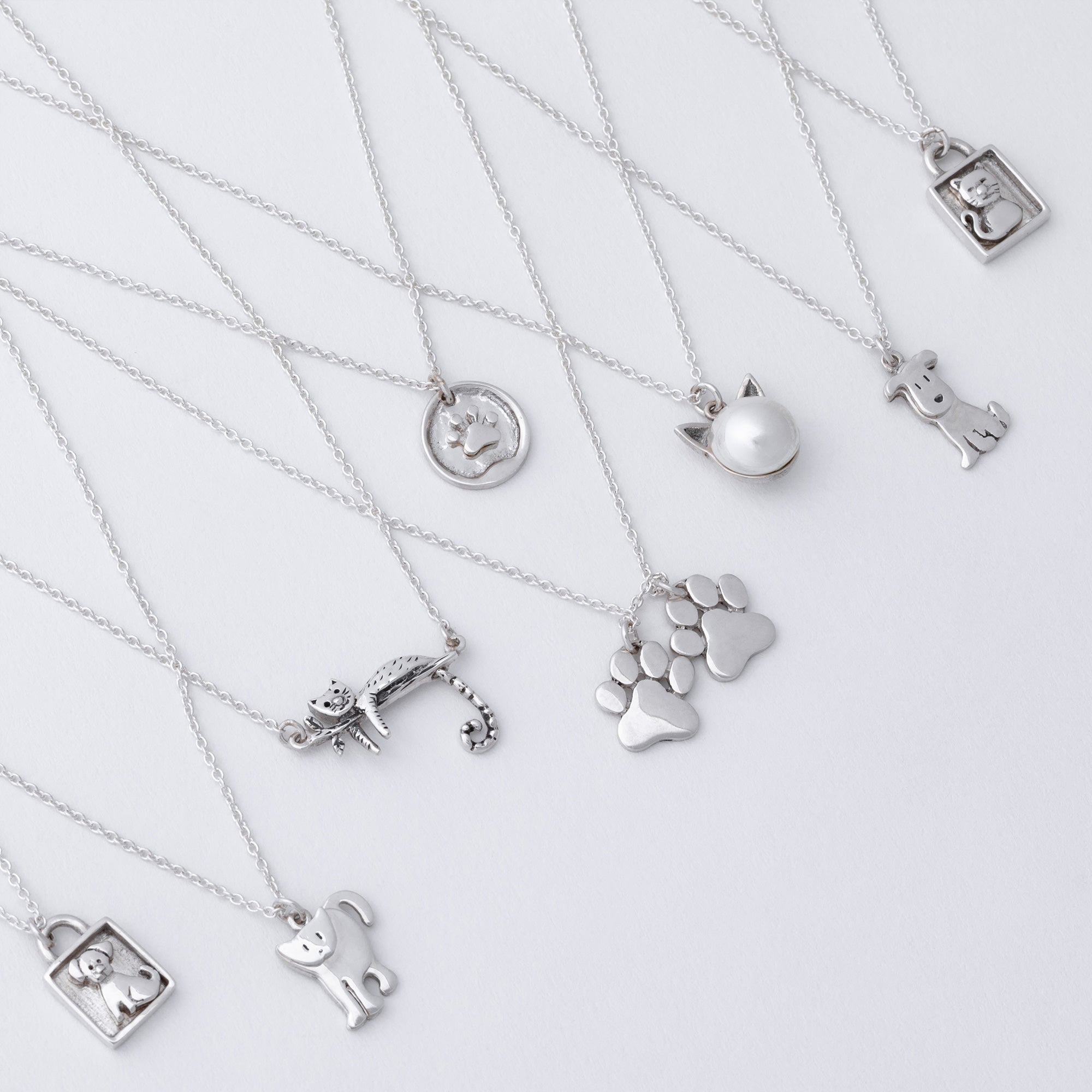 Message in a Bottle Pet Lover Sterling Necklace Gift