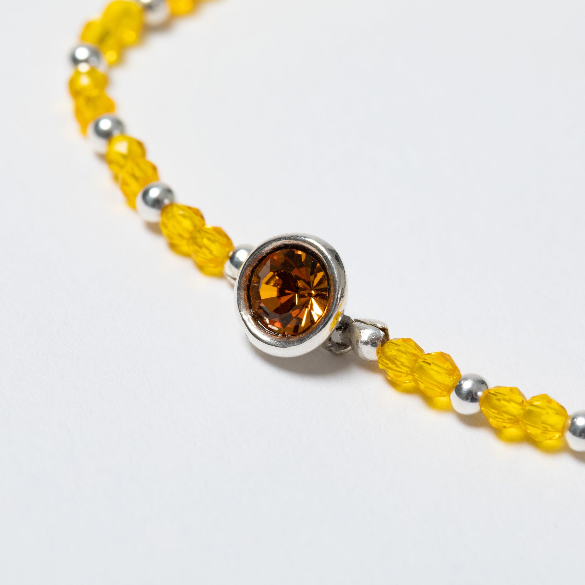Positive Message in a Bottle Birthstone Bracelet Gift