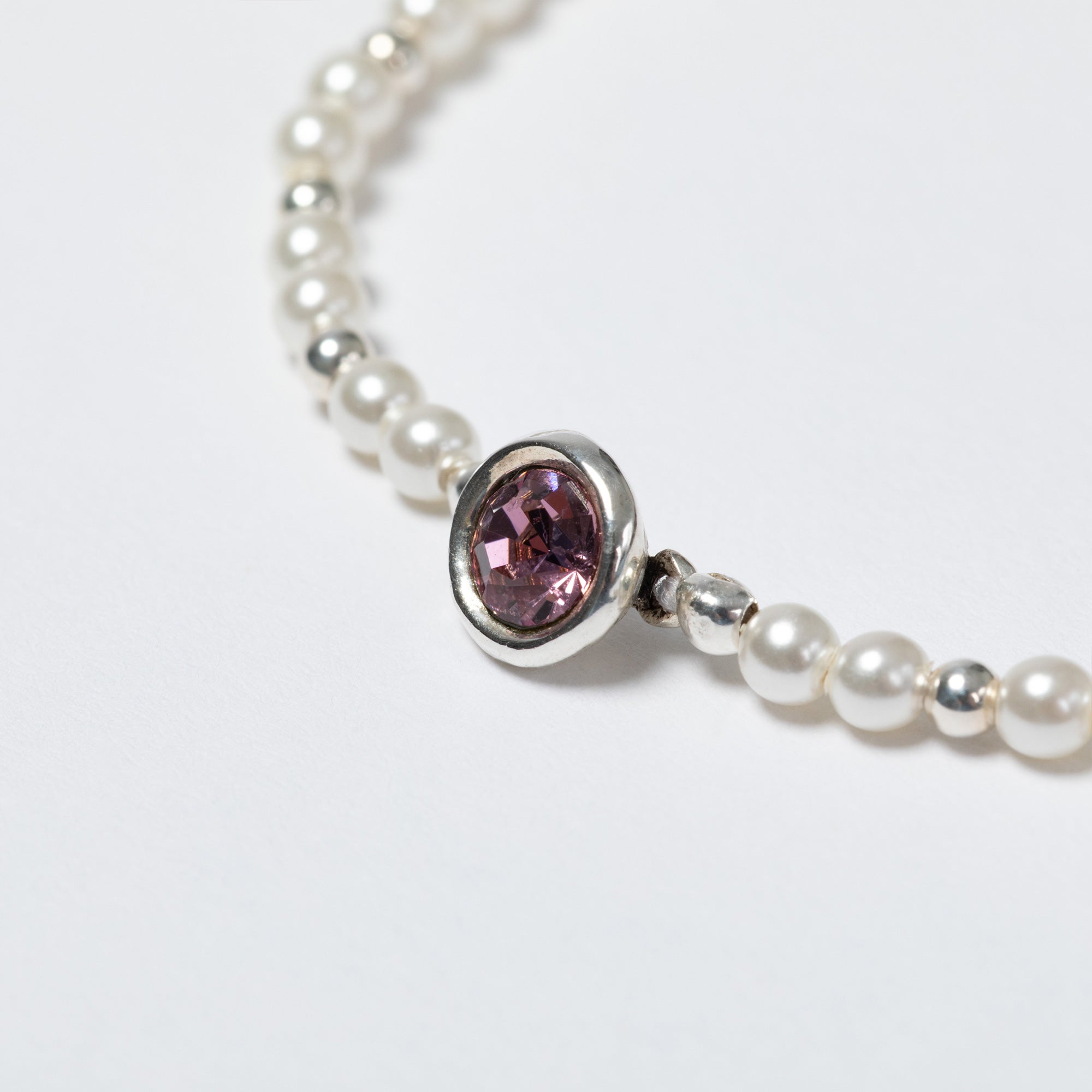 Positive Message in a Bottle Birthstone Bracelet Gift