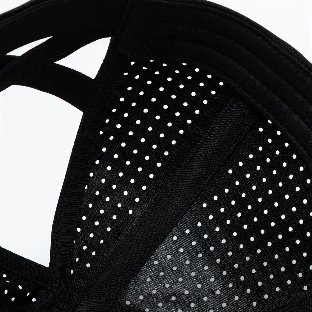 Paw Print Ponytail Baseball Cap - Breathable Mesh, Adjustable Fit