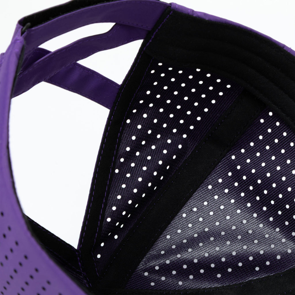 Paw Print Ponytail Baseball Cap - Breathable Mesh, Adjustable Fit