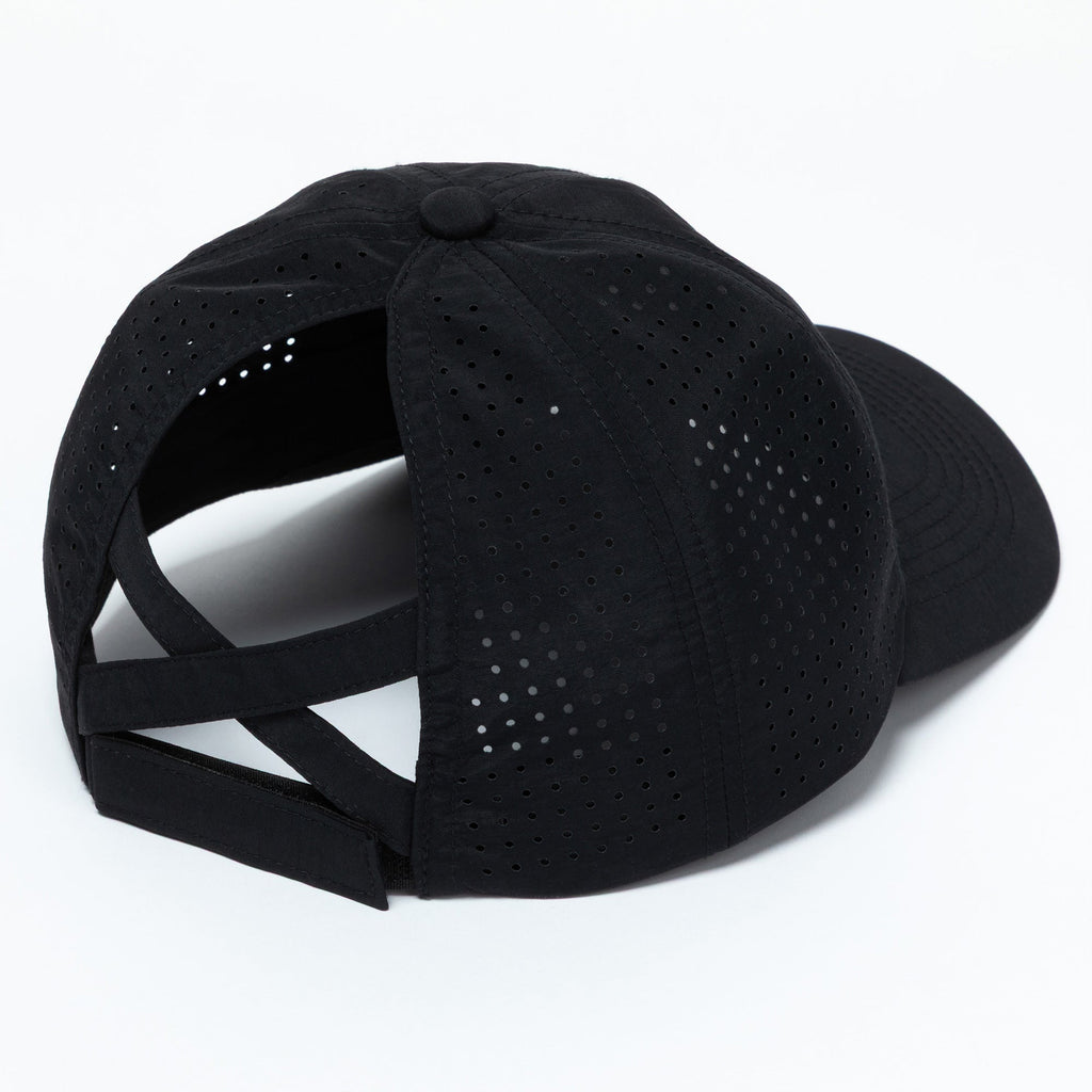 Paw Print Ponytail Baseball Cap - Breathable Mesh, Adjustable Fit