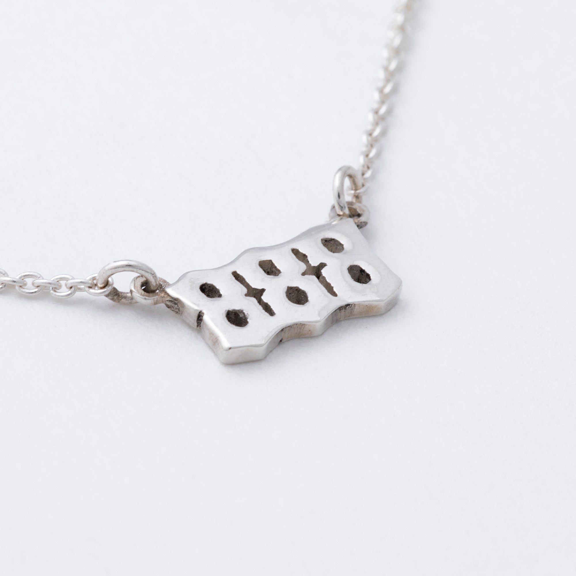 Sterling Angel Number Necklace in a Bottle Gift