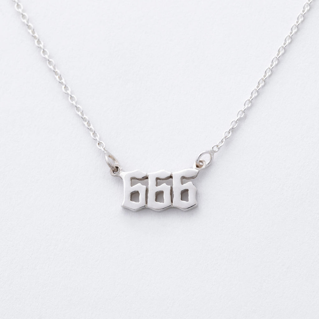 Sterling Angel Number Necklace in a Bottle Gift