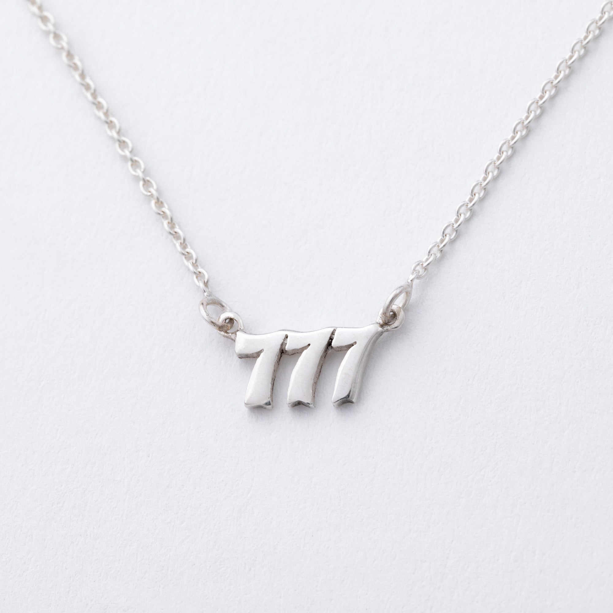 Sterling Angel Number Necklace in a Bottle Gift