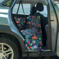 Waterproof Paw Print Car Seat Cover Hammock | Scratch Proof, Non-Slip Back Seat Protector