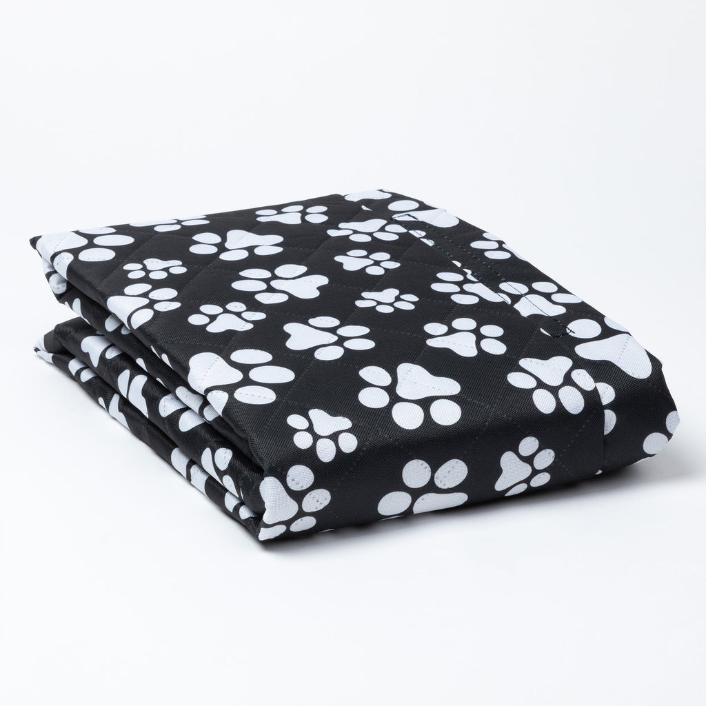 Waterproof Paw Print Car Seat Cover Hammock | Scratch Proof, Non-Slip Back Seat Protector