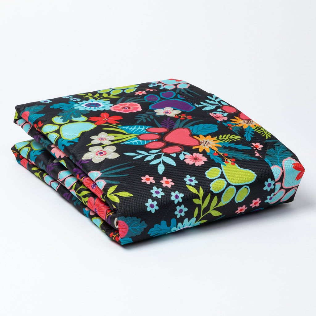 Waterproof Paw Print Car Seat Cover Hammock | Scratch Proof, Non-Slip Back Seat Protector