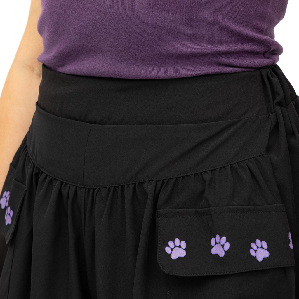 Paw Print Lightweight Performance Shorts with Cargo Pockets