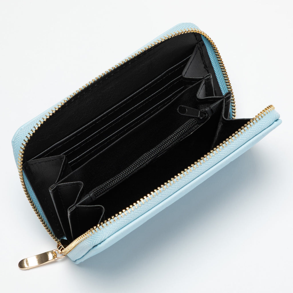 Cat Mom & Dog Mom Faux Leather Zip Around Wallet