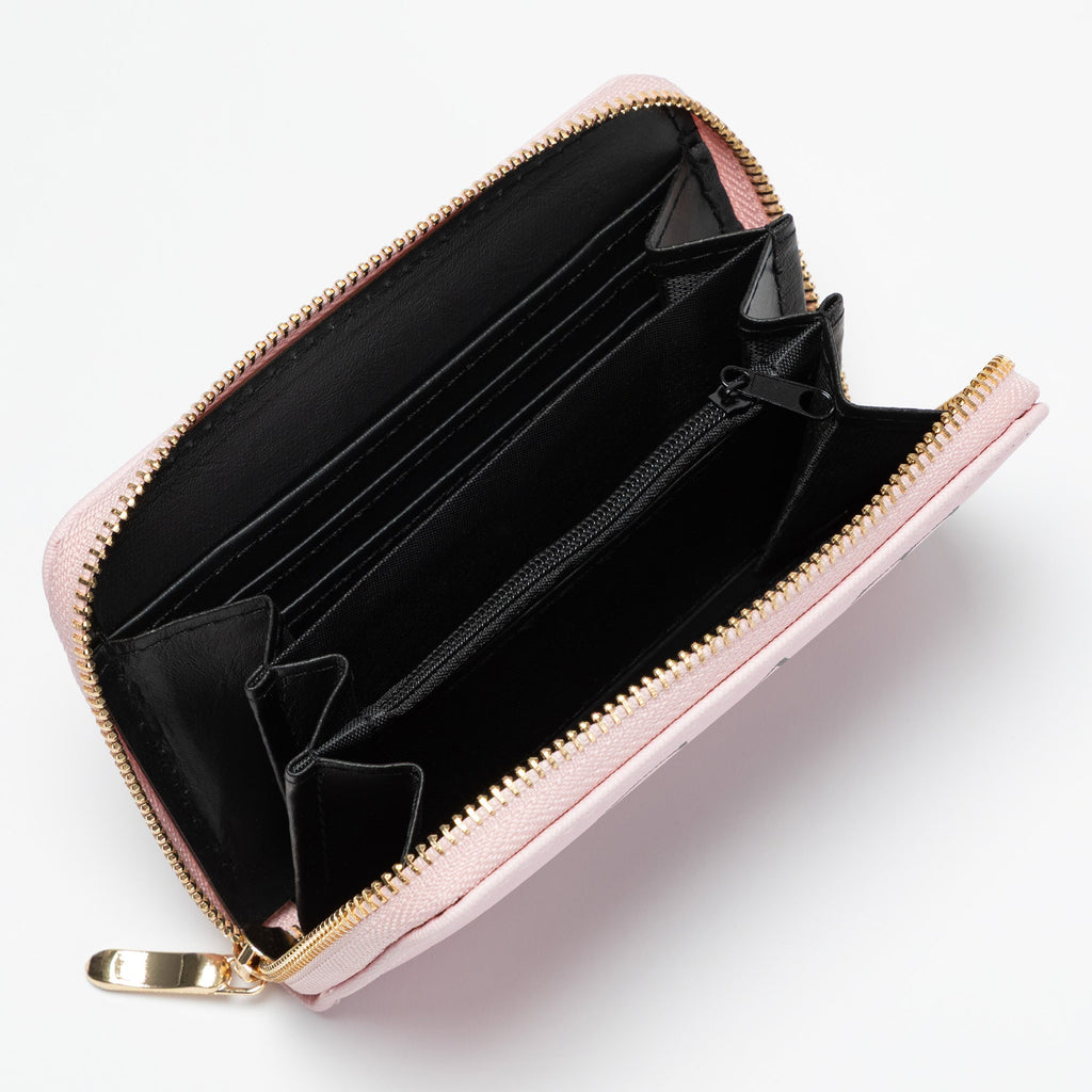 Cat Mom & Dog Mom Faux Leather Zip Around Wallet