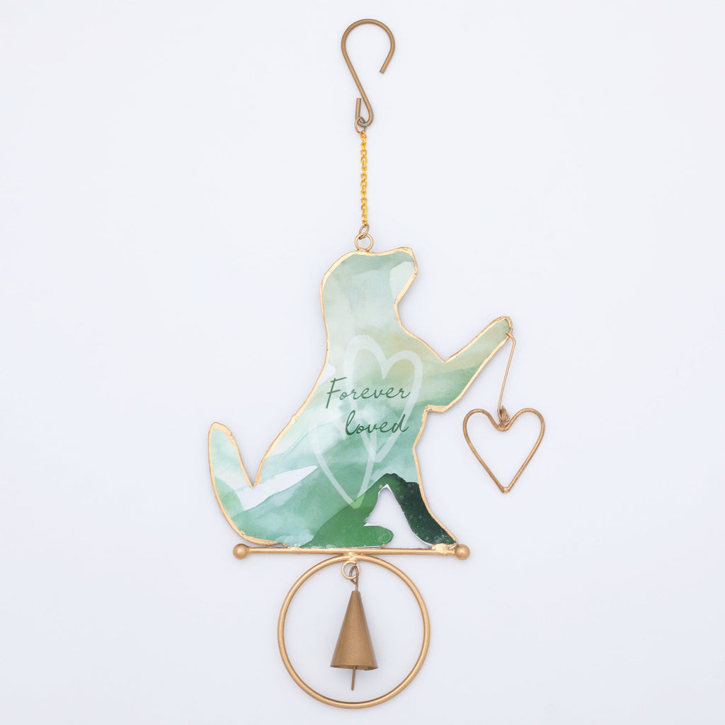 Forever Loved Watercolor Pet Wind Chime