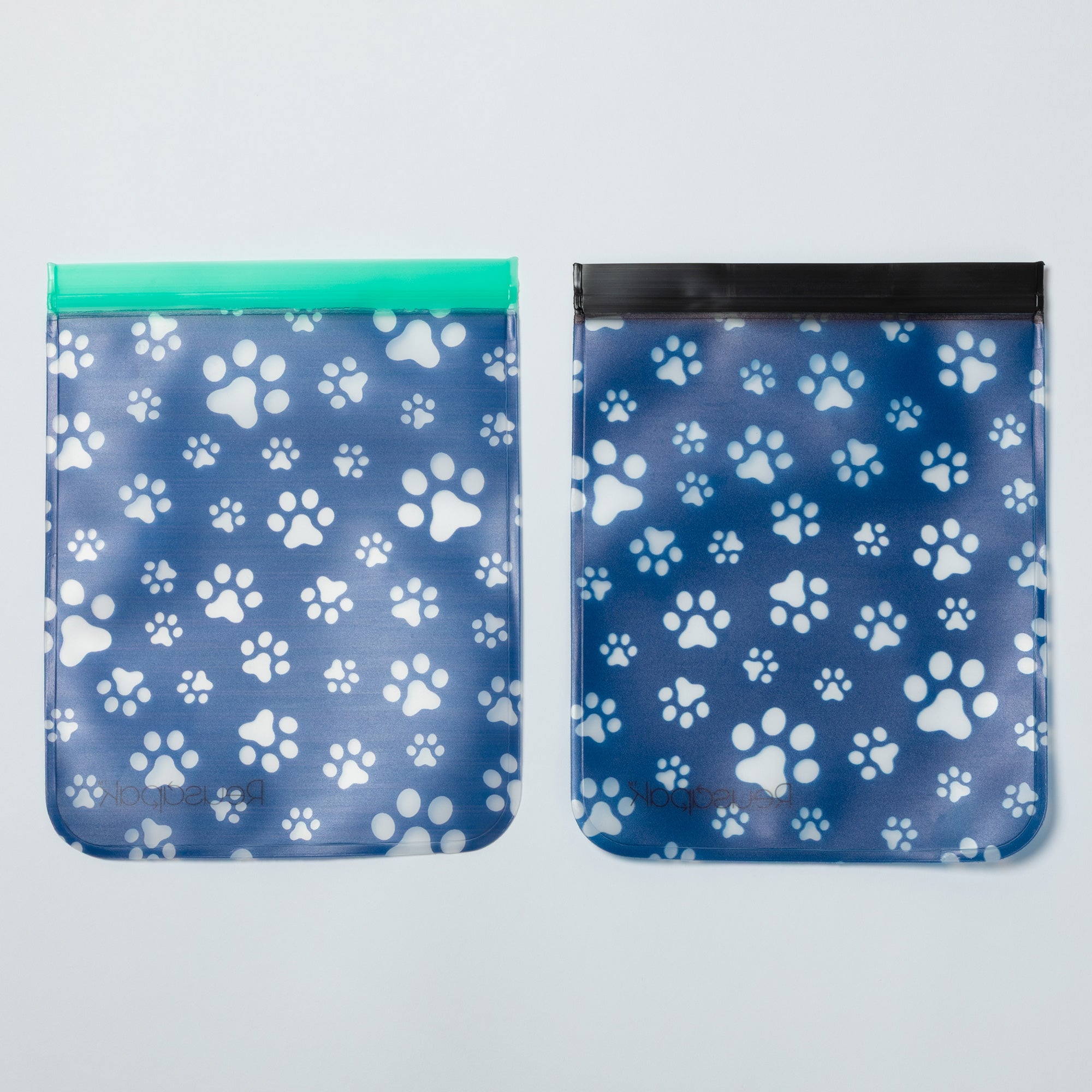 Reusable Food Storage Bags Set of 2 | Airtight Leakproof BPA-Free Freezer-Safe Reusable Bags