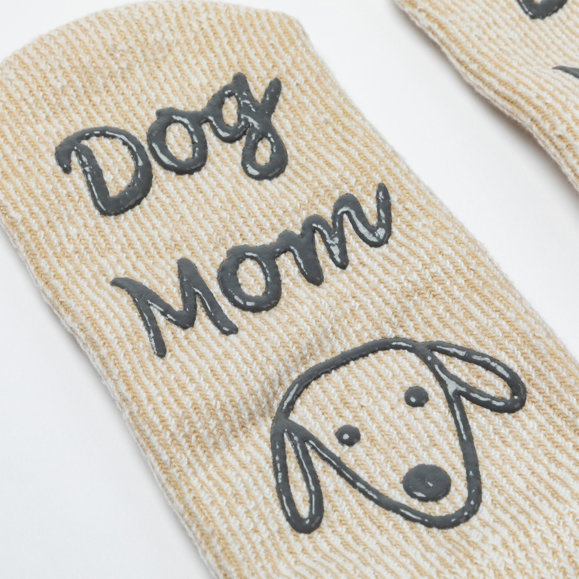 Dog Mom & Cat Mom Non-Slip Gripper Slipper Socks