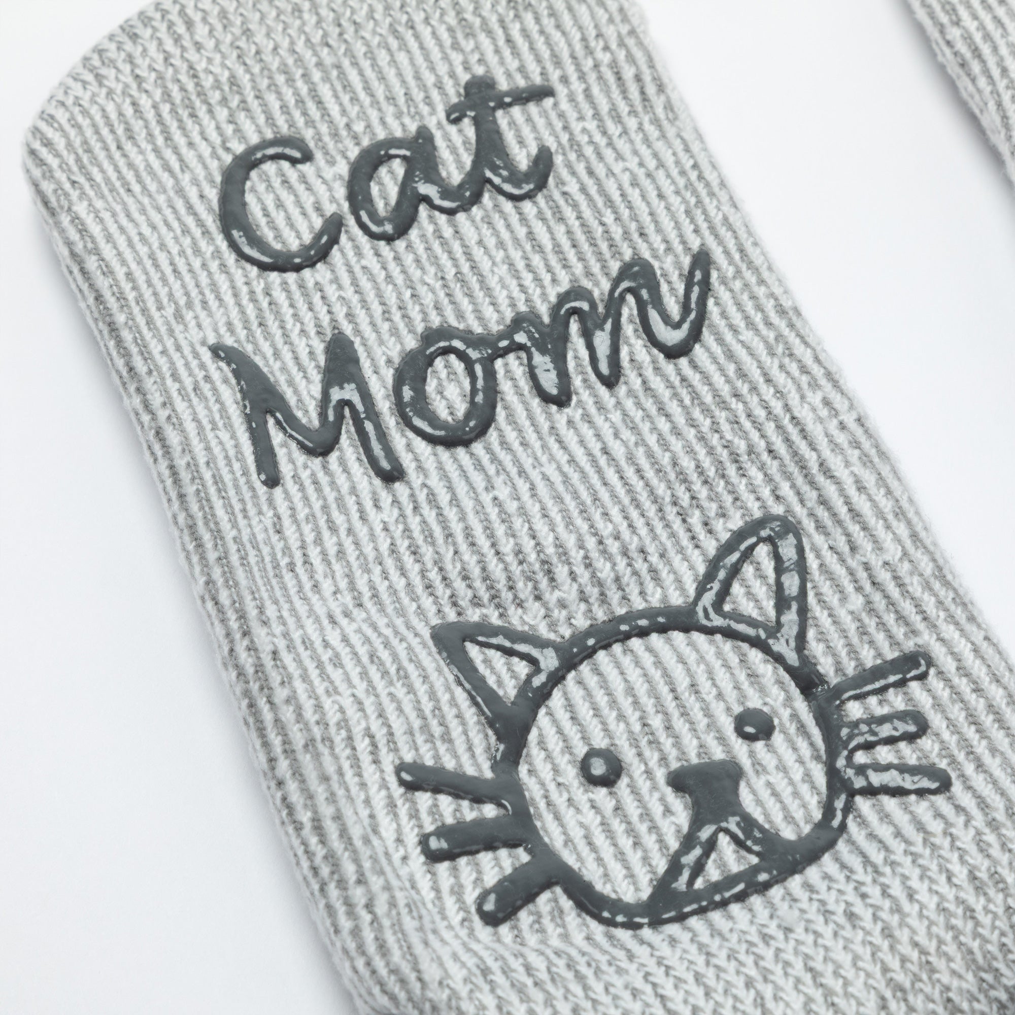 Dog Mom & Cat Mom Non-Slip Gripper Slipper Socks