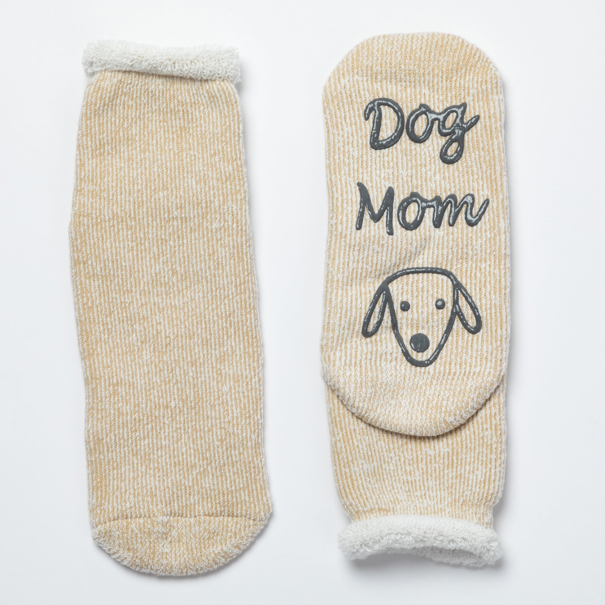 Dog Mom & Cat Mom Non-Slip Gripper Slipper Socks