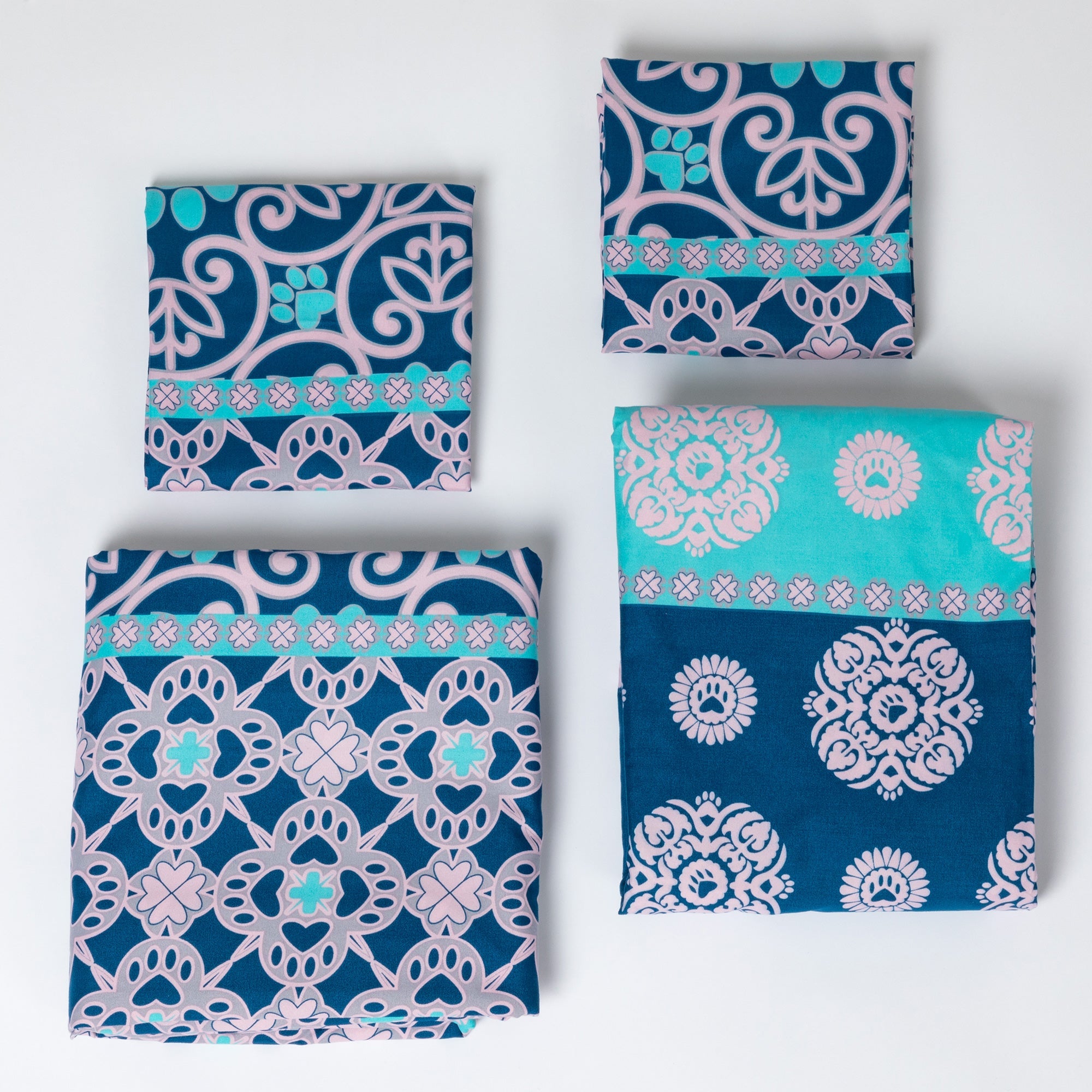Perfectly Patterned Paws Sheet Set