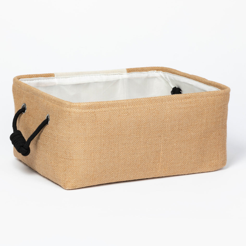 Paw Print Storage Basket with Handles