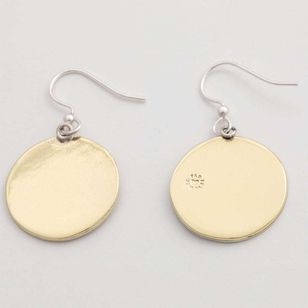 Cat & Dog Mixed Metal Earrings | Handmade, Fair Trade