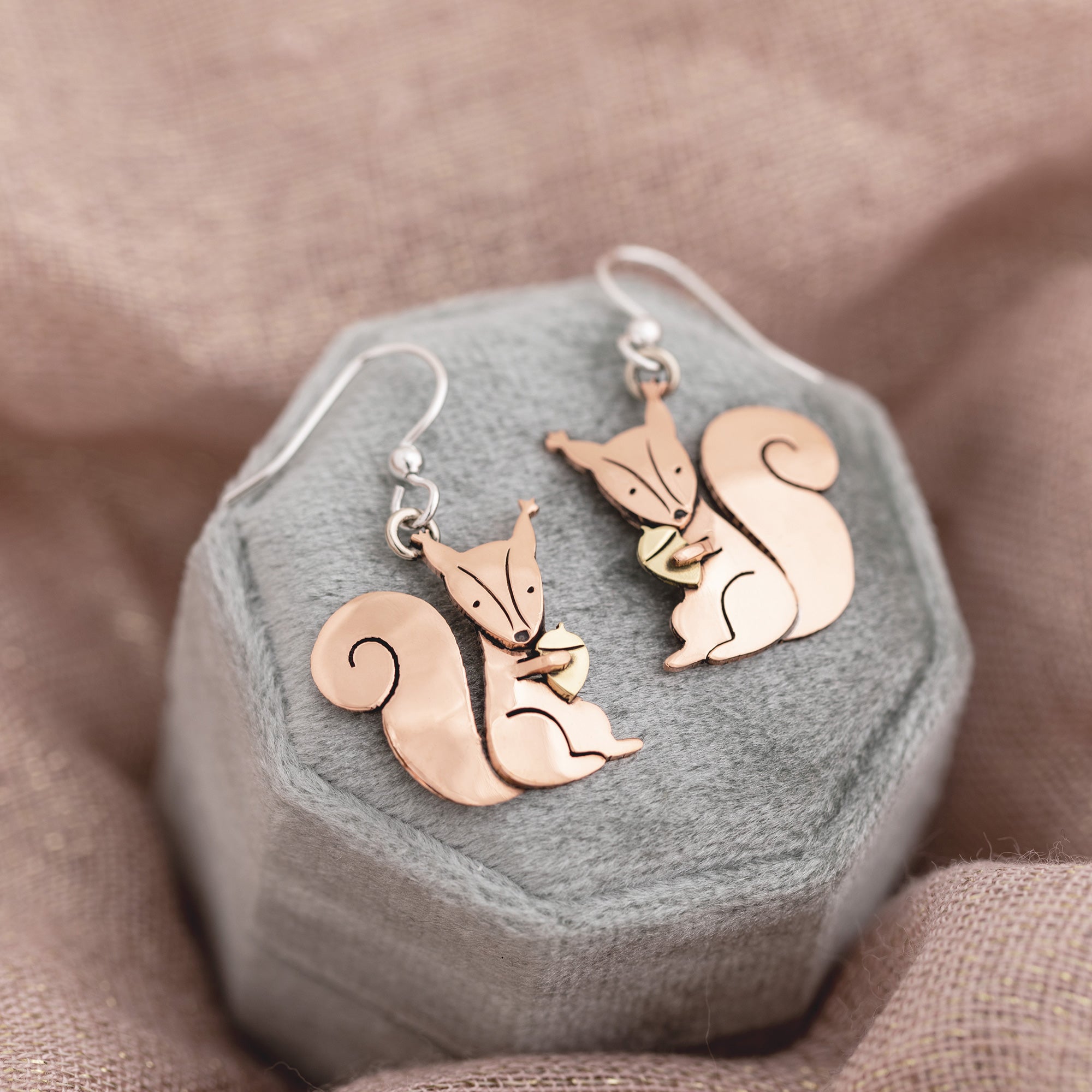 Wildlife Dangle Fair Trade Earrings