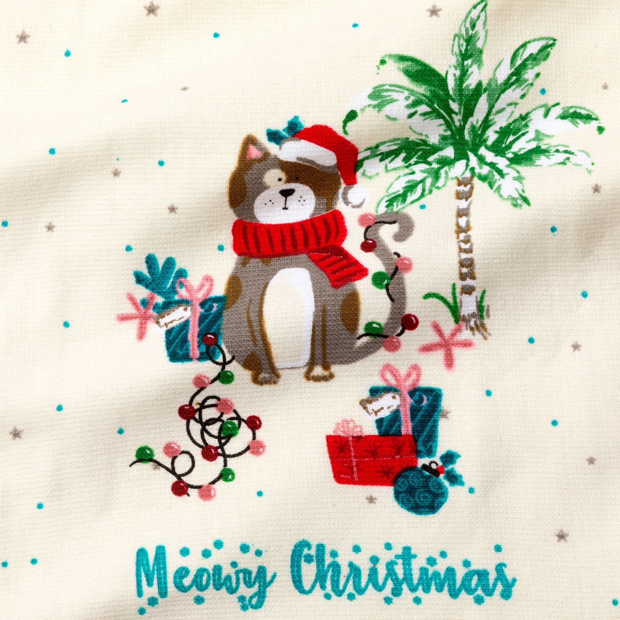 Purrfect Holiday Kitchen Towel - Set of 2