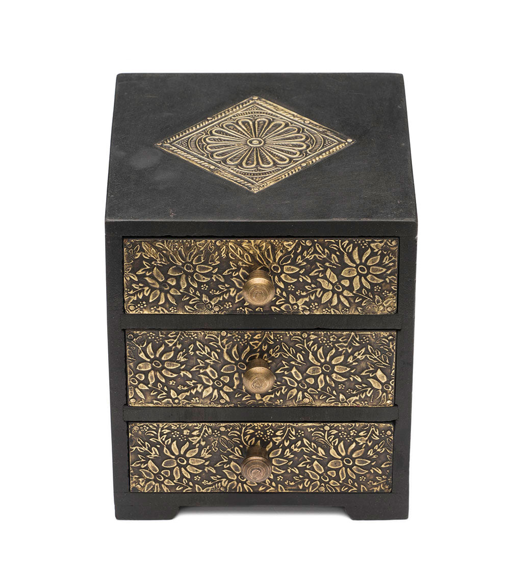 Golden Keepsake Box
