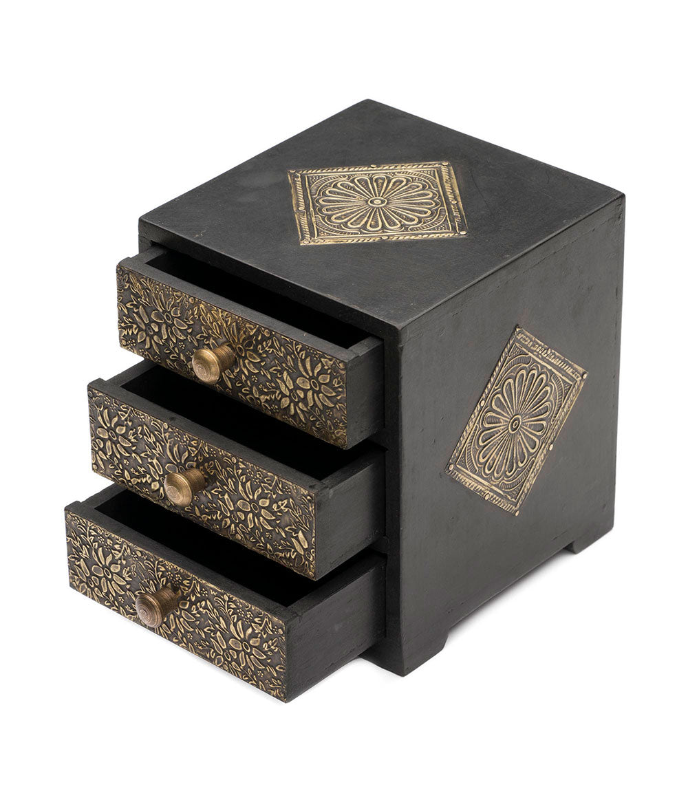 Golden Keepsake Box