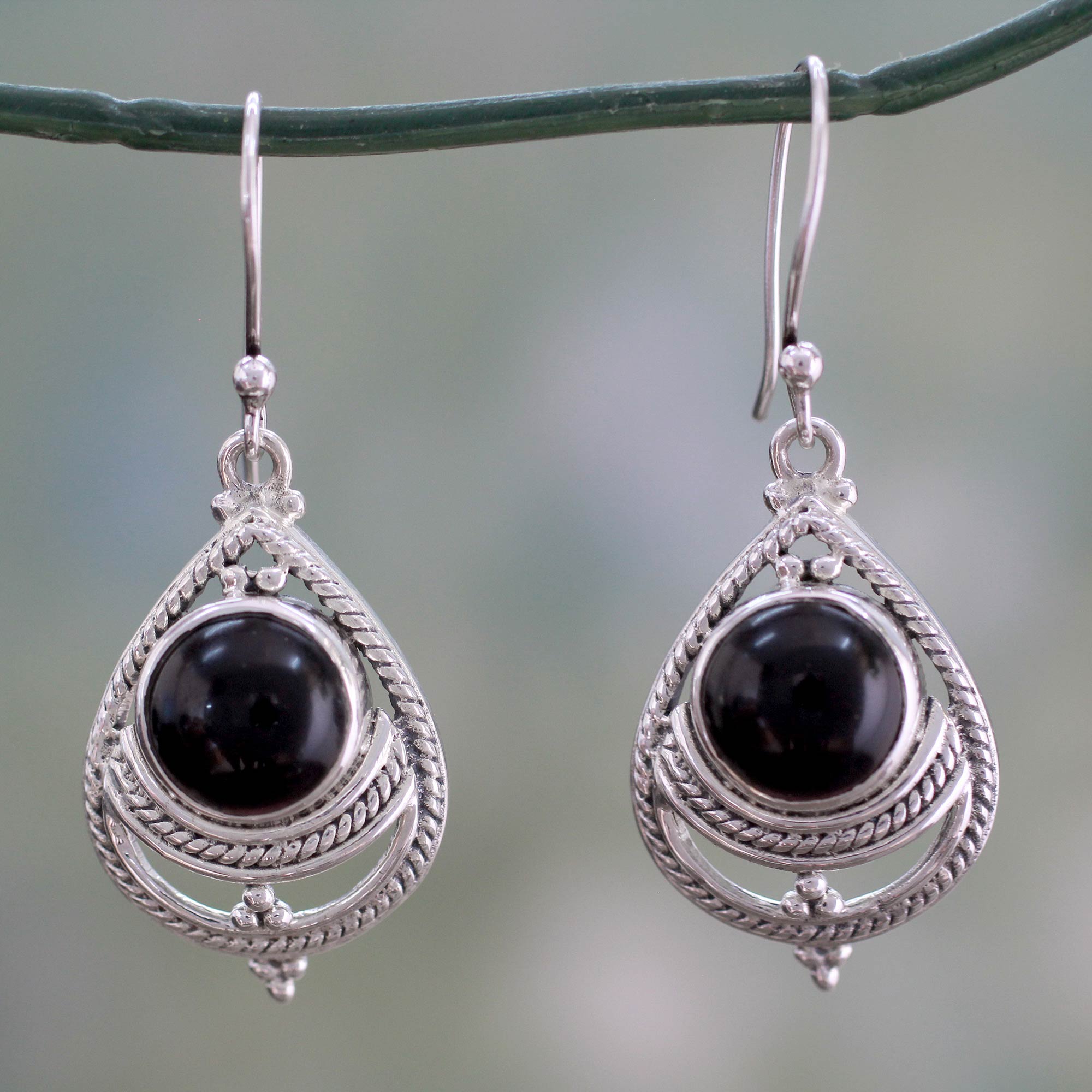 Mystic Sterling Silver Earrings