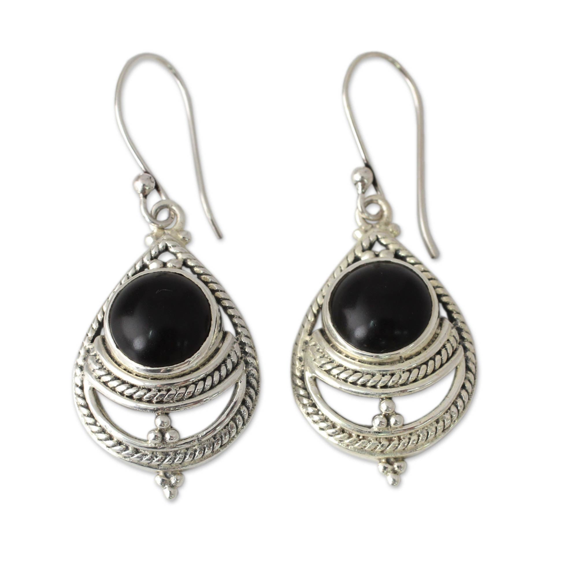 Mystic Sterling Silver Earrings