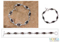 Eye of the Night Smoky Quartz Bracelet