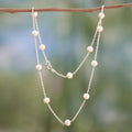 Jaipur Moons Sterling Silver Necklace