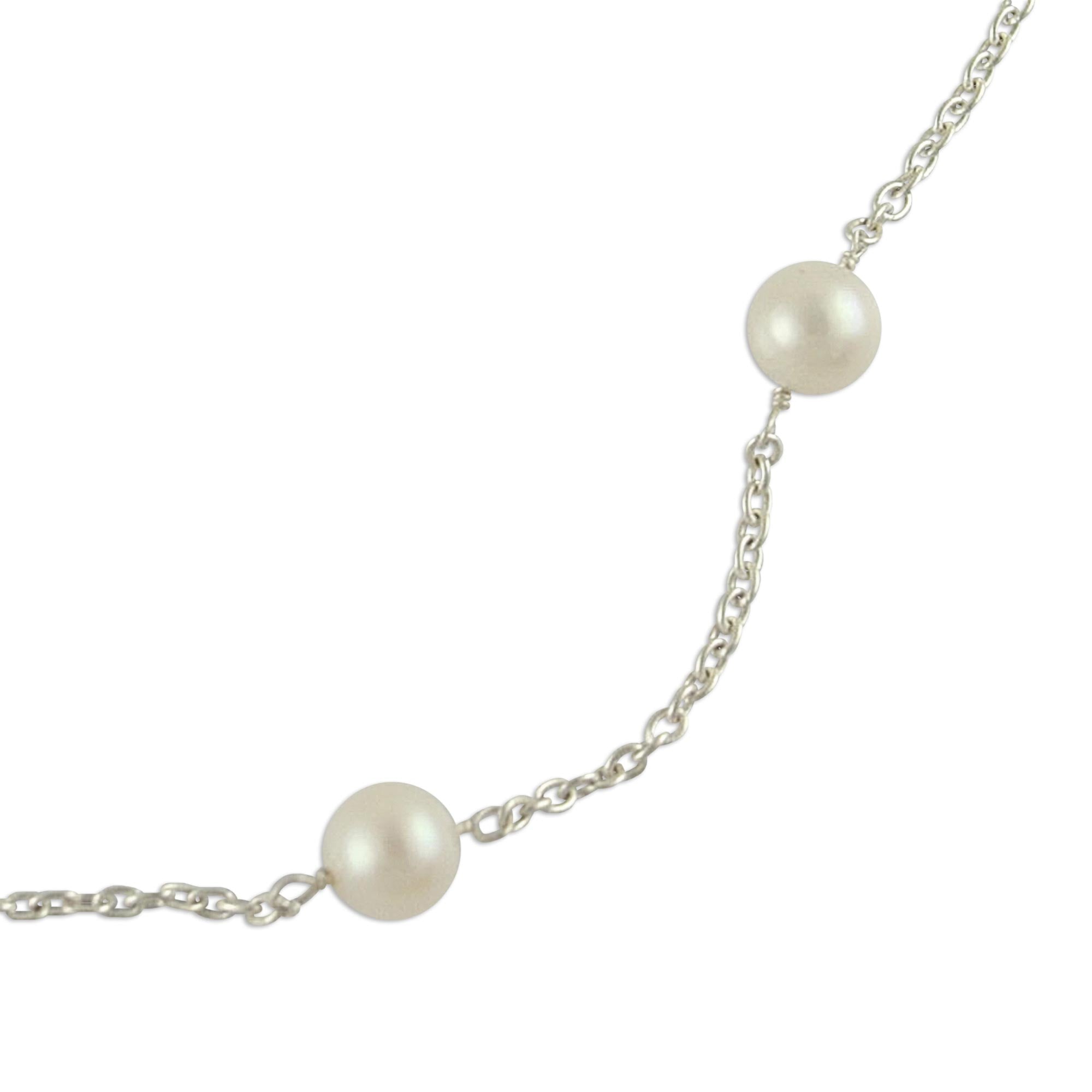 Jaipur Moons Sterling Silver Necklace