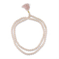 Rose Quartz Prayer Beads Necklace
