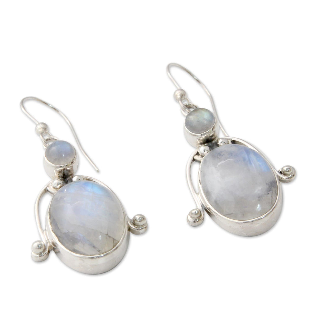 Goddess Sterling Silver Hook Earrings